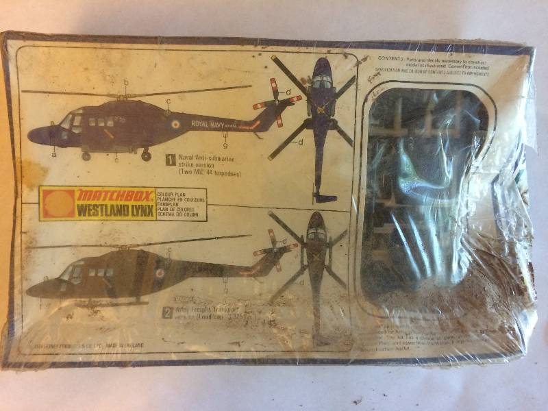 lot 64 image: Matchbox Westland Lynx Model Kit