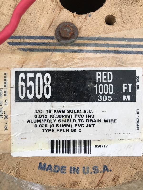1000 ft  of Wiring