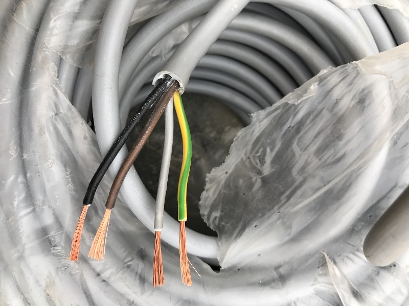 Roll of 4G Wiring