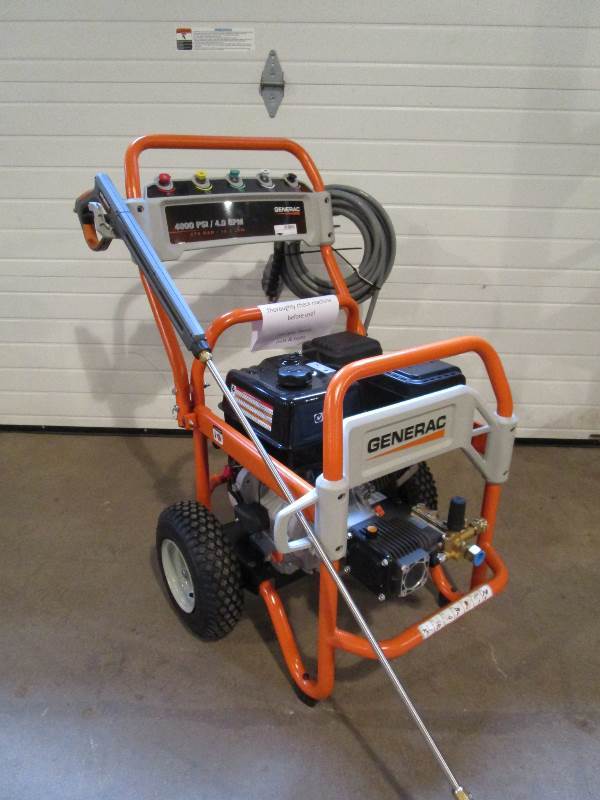lot 17 image: GeneracPressure Washer