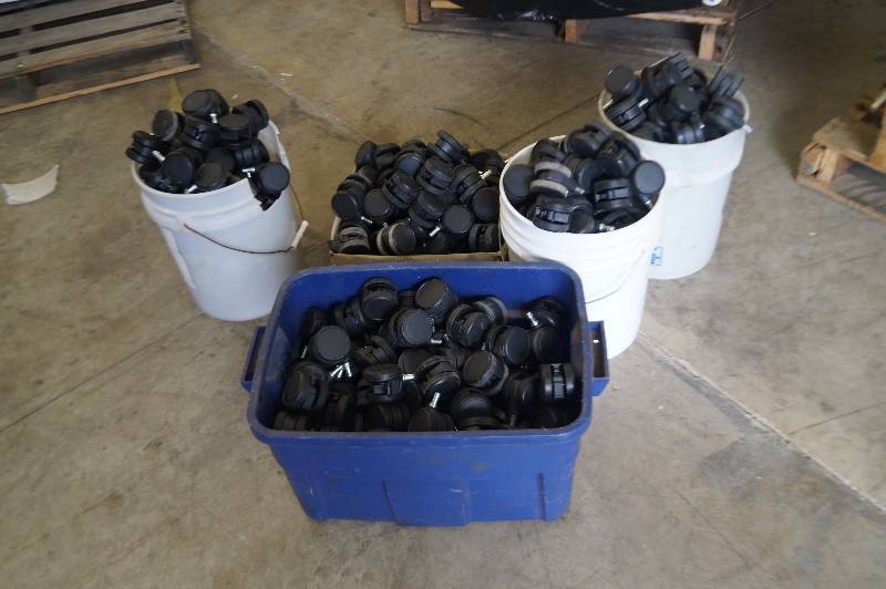 lot 23 image: Large Lot Chair Caster Wheels