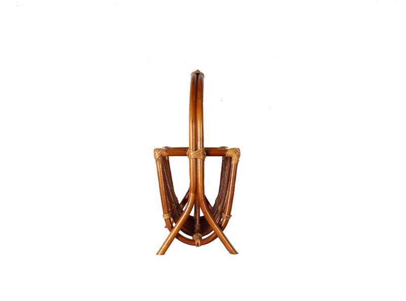 lot 31 image: Mid Century Modern Rattan Magazine ...