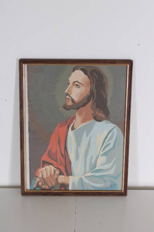 lot 63 image: Mid Century Modern- Paint by Number...