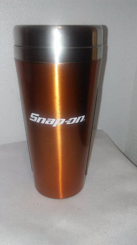 lot 35 image: Snap-on Travel Mug, 20 oz. Copper Colored