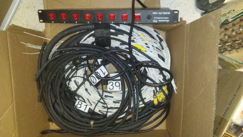 lot 46 image: Wire variety and Heavy Duty Surge Protector