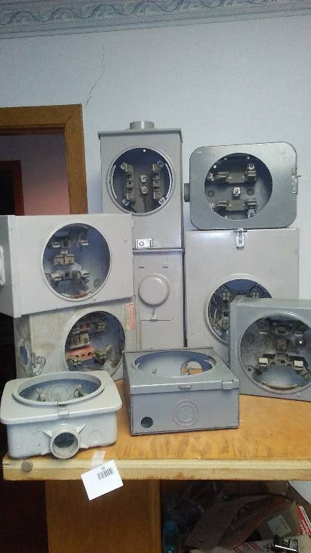 lot 61 image: Meter Boxes, (8)