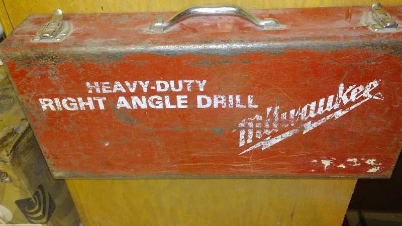 lot 103 image: Milwaukee Right Angle Drill