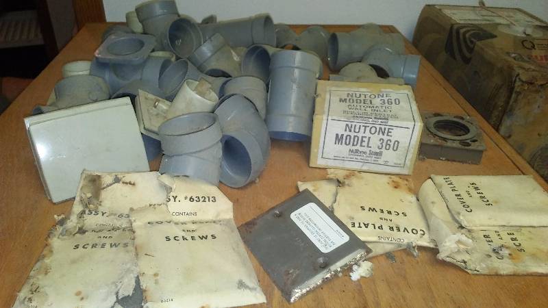 lot 120 image: Central Vacuum Parts