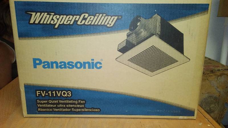lot 128 image: Vent Fan Super Quiet FV  11VQ3 Panasonic 110CFM