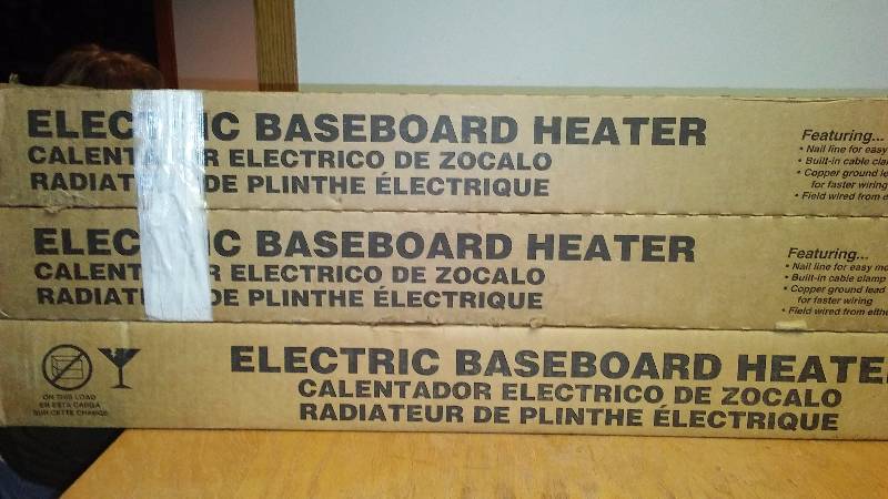 lot 157 image: Electric Baseboard Heaters (3)
