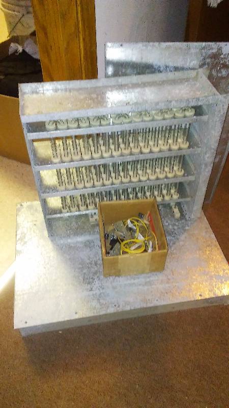 lot 170 image: Plenum Heater and Controls New, 250V, 20KW