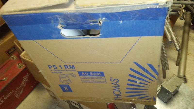 lot 96 image: Recessed Lighting Housing (8) By Thomas Lighting Model PS1RM 6 in.