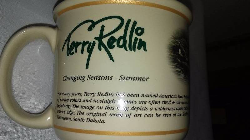 lot 34 image: Terry Redlin Mug, New in Box