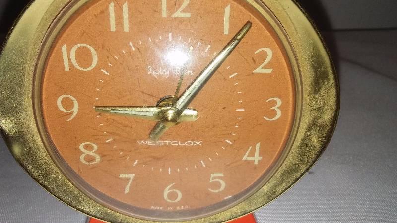 lot 57 image: Baby Ben Vintage Alarm Clock - works, by West Clox