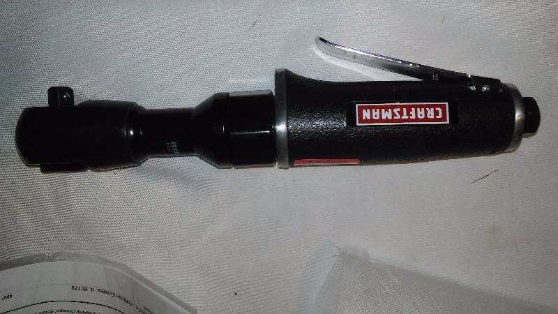 lot 113 image: Craftsman 38 in. Ratchet Wrench Pneumatic New in Box