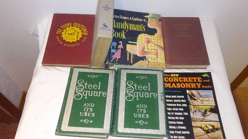 lot 122 image: Vintage Construction Handbooks (7)
