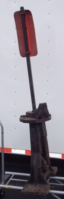 lot 1 image: Vintage Northern Pacific Railroad Switch