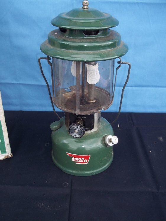 lot 17 image: Coleman Gas Lantern 1975