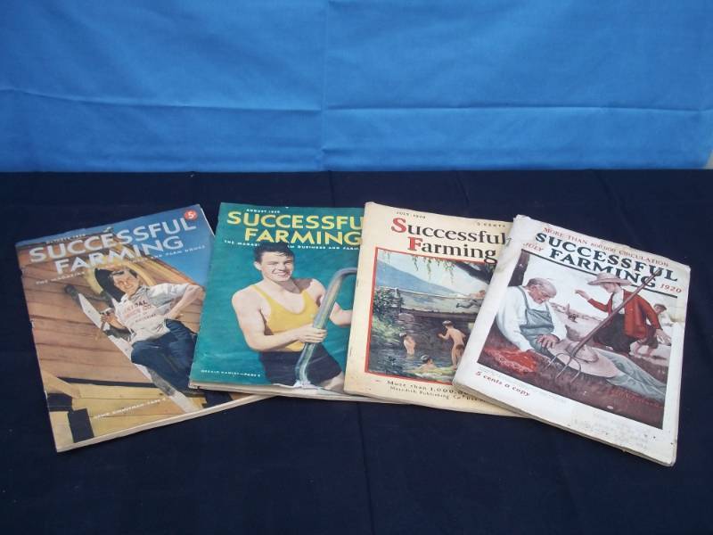 lot 33 image: Lot of 4 Successful Farming Magazines 1920 & 30s