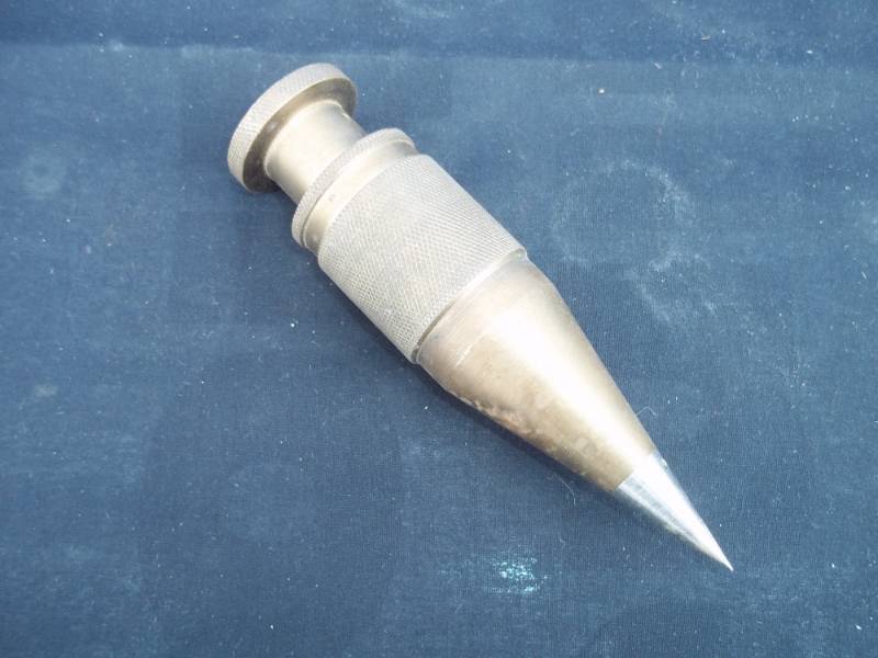 lot 73 image: Vintage Brass Plumb Bob