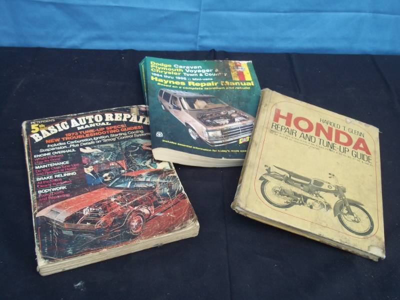 lot 119 image: Auto & Motorcycle Repair manuals