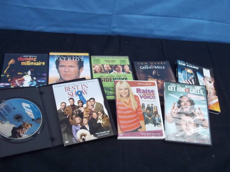 lot 121 image: Lot of  9 DVDs