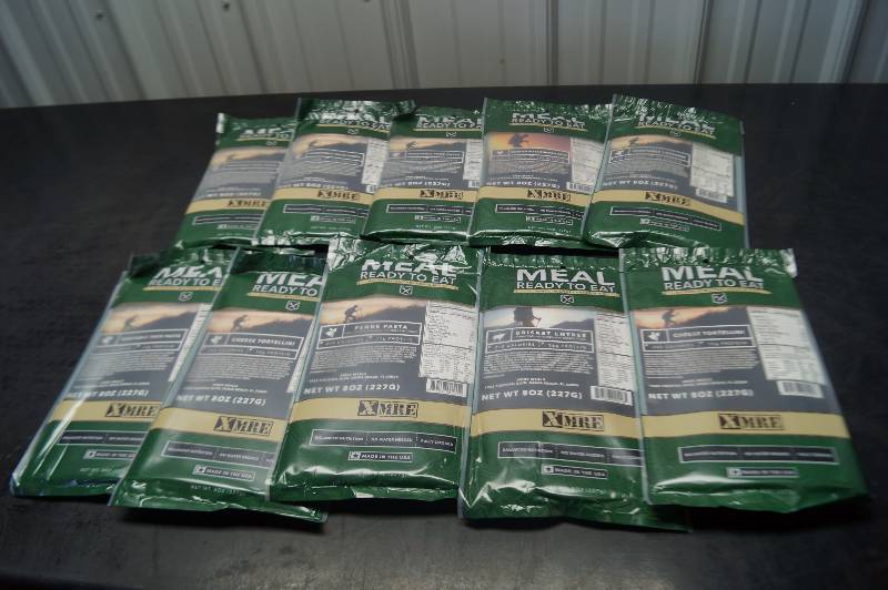 lot 21 image: MRE Meals