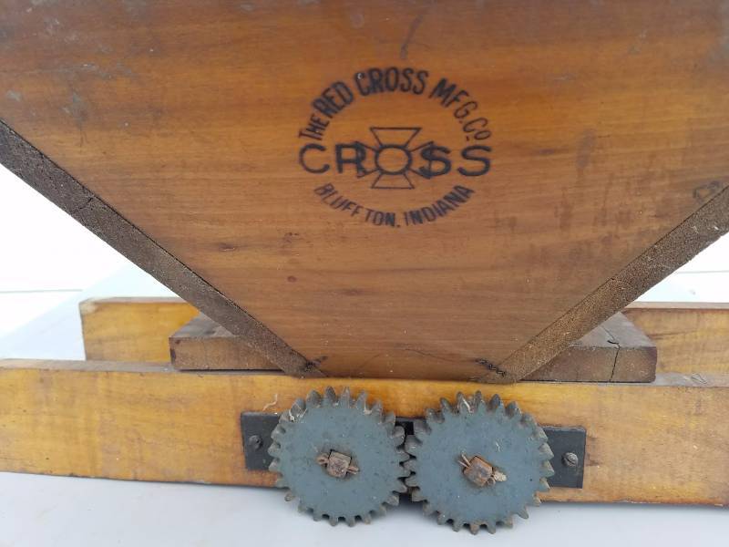 Red Cross Vintage Grape Crusher