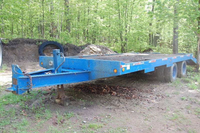 1993 Towmaster Heavy Duty Construction Trailer