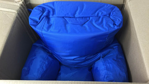 Kids Big Joe SmartMax Cuddle Chair Radiant O Sapphire
