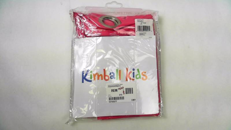 Sandy Grommet Top Panel Curtain 40x63 Pink