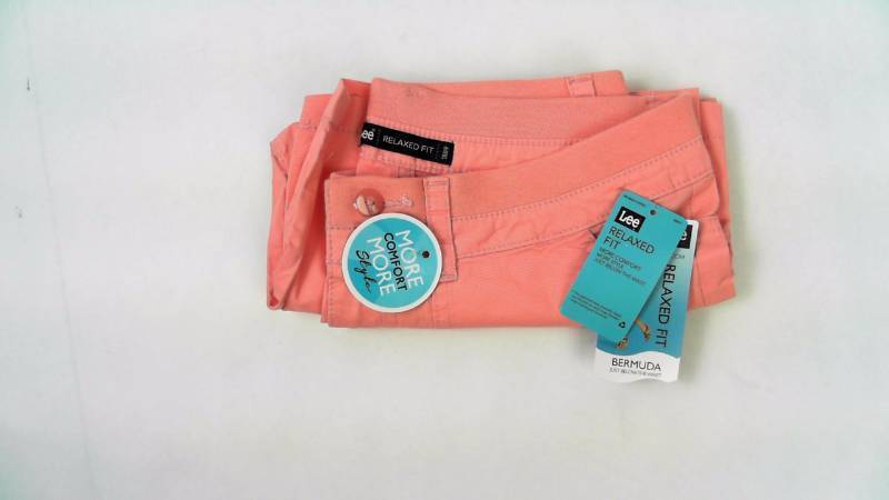 Womens Lee WN Avey Knit Waist Cargo B Pink Shorts - Size 6