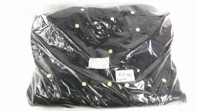 Womens ROCA PLUS MAXI PUFFER WITH FUR Black Coat  Jacket - Size 2XL