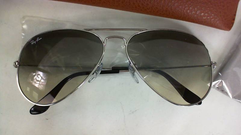 Ray-Ban Unisex Original Aviator Sunglasses 55mm - Silver