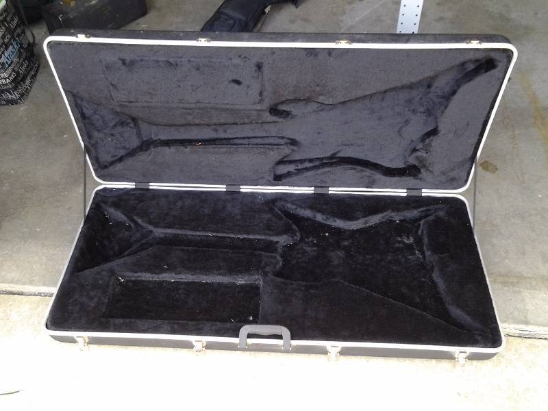 lot 21 image: Hard Side Case For Guitar 48 Inches