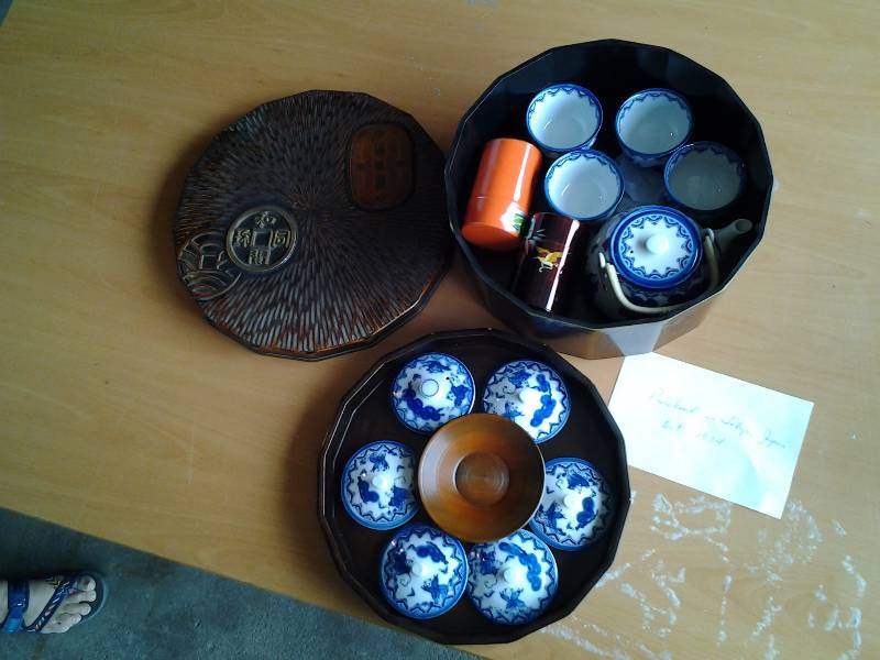 lot 43 image: Vintage Fancy Tea Set From Tokyo, Japan 1974