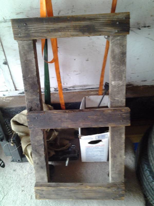 lot 152 image: Dolly With 4 Casters 38x20 Heavy Duty