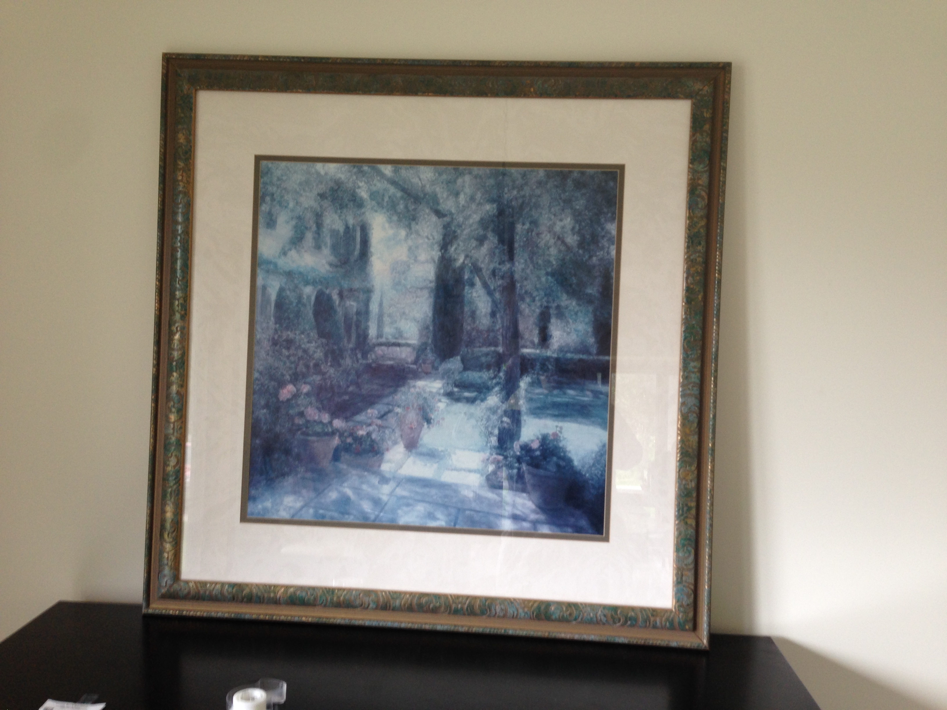 lot 20 image: Garden for Maarcel Proust - Bekaert - Picture Artwork