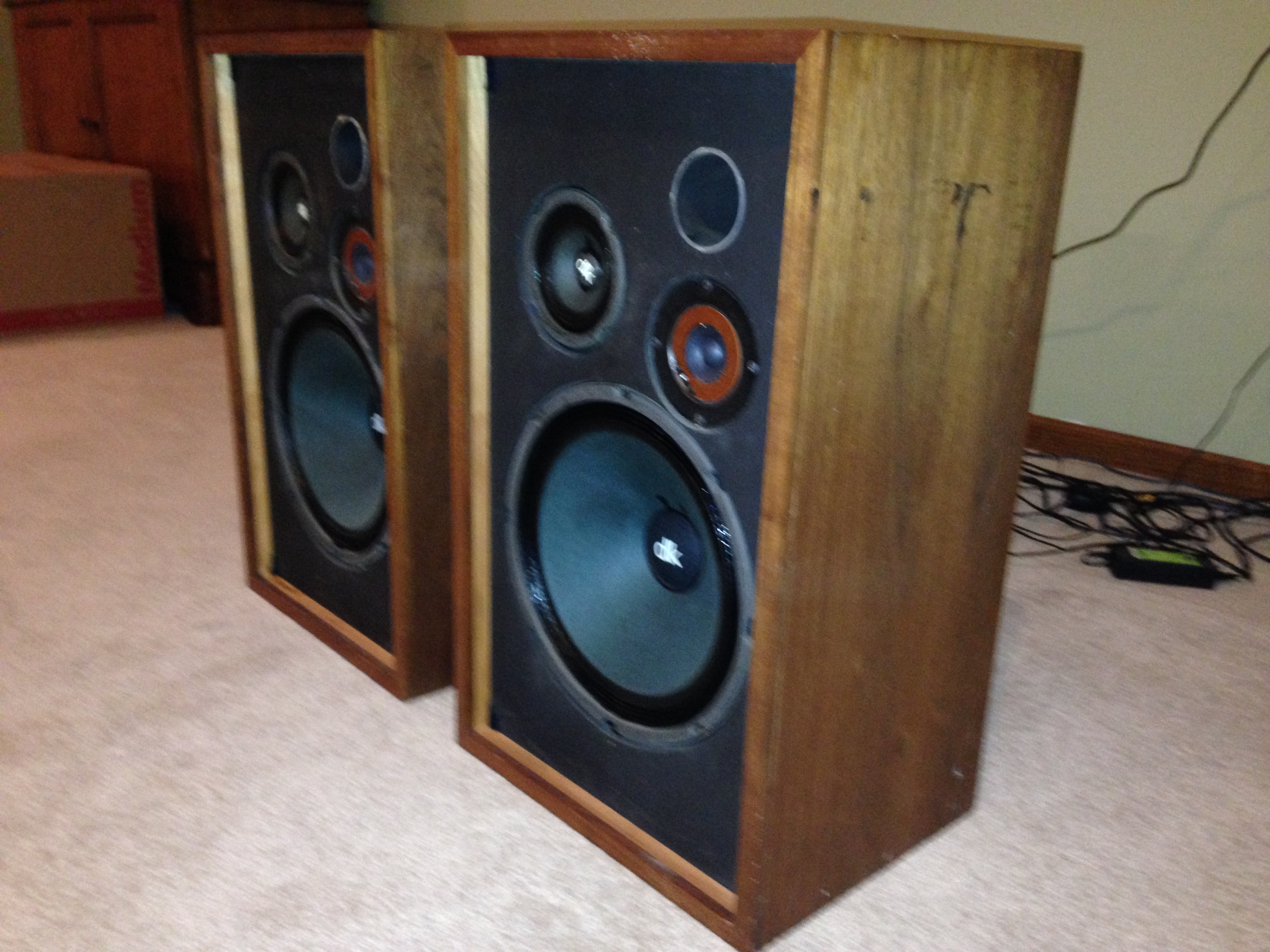 lot 95 image: Vintage DKL Model 2 Speakers