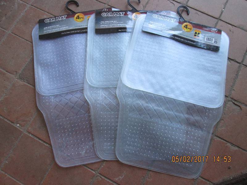 lot 1 image: 3 Sets of 4pc Car Mats...