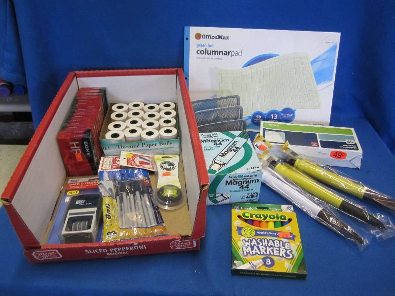lot 79 image: Lot of misc. items. Cassette tapes,...
