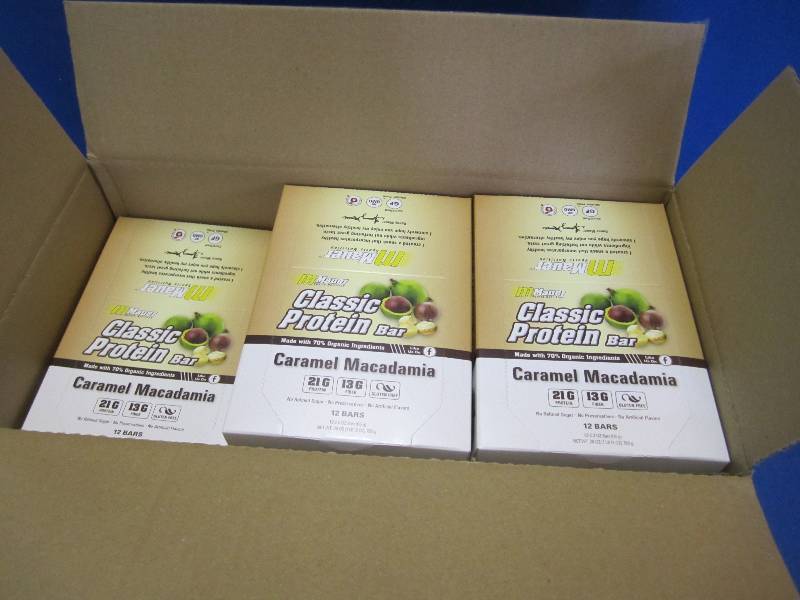 lot 85 image: 11 boxes of caramel macadamia class...
