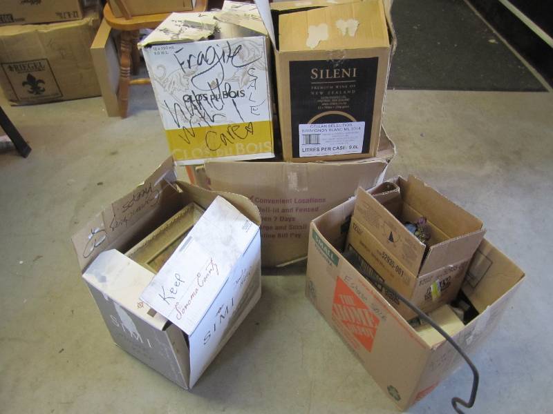 lot 129 image: Grab bag lot. 5 boxes full of misc ...