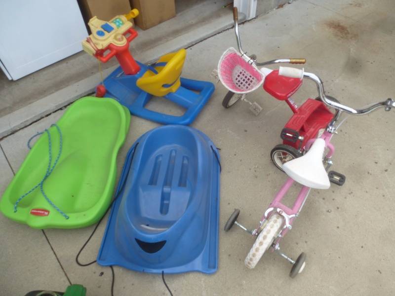Tricycles & Snow Toys