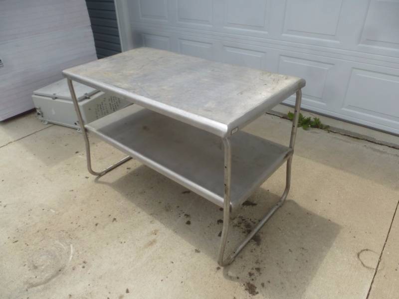 Stainless Steel Table 2 Shelve