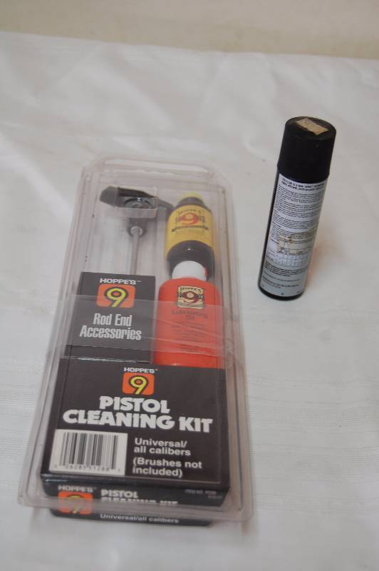 lot 80 image: Pistol Cleaning Kit and MORE