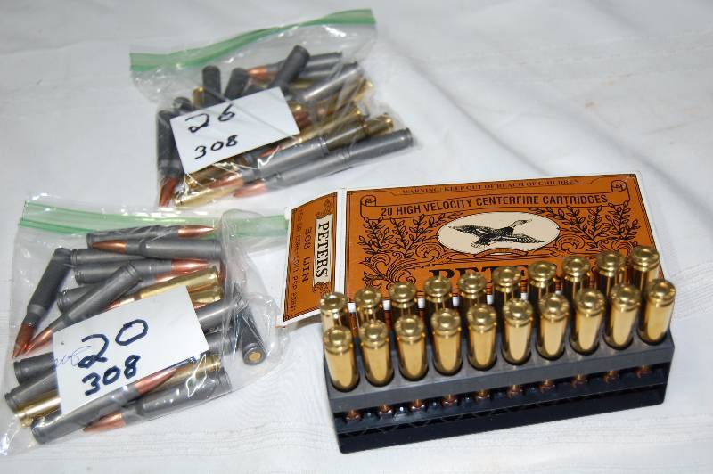 lot 134 image: .308 Ammunition