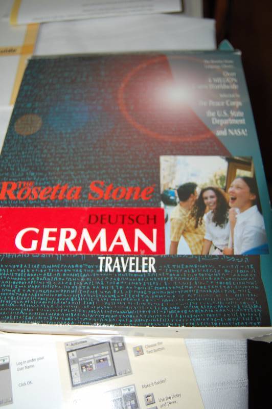 lot 172 image: Rosetta Stone German Traveler Program