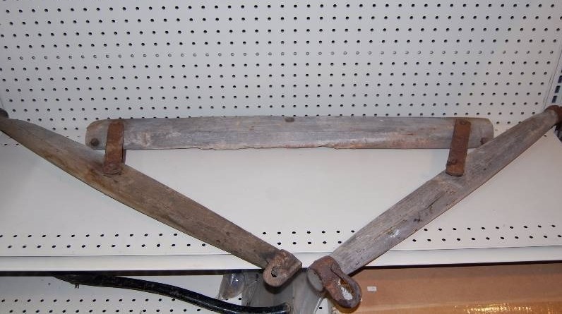 lot 262 image: Vintage Wooden Yoke