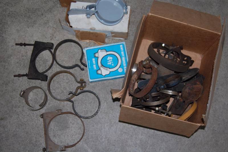 lot 277 image: Exhaust Clamps and Caps